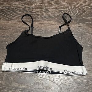 Calvin Klein Black and White Bralette